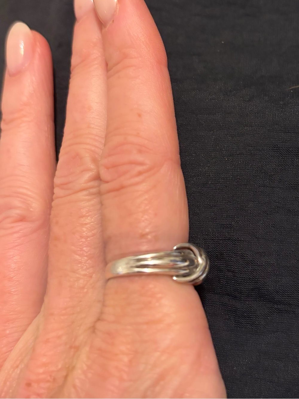 Tiffany & Co. Sterling Silver Knot Ring - Silver - Picture 8 of 8